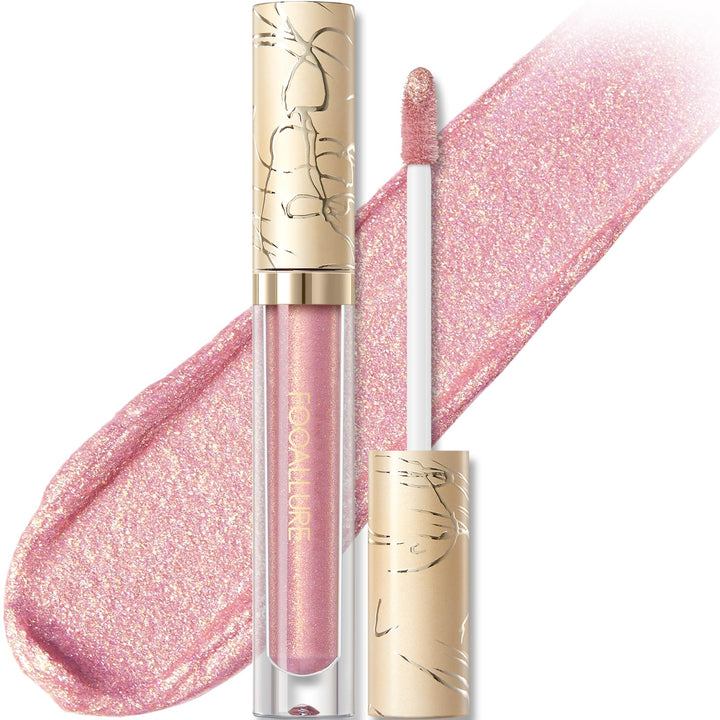 FOCALLURE front packaging showing metallic liquid lipstick and branding for bold color