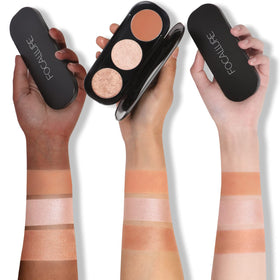 FOCALLURE palette inside a handbag ready for touch-ups on the go