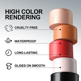 FOCALLURE lifestyle image in a travel pouch showing on-the-go touch-up convenience