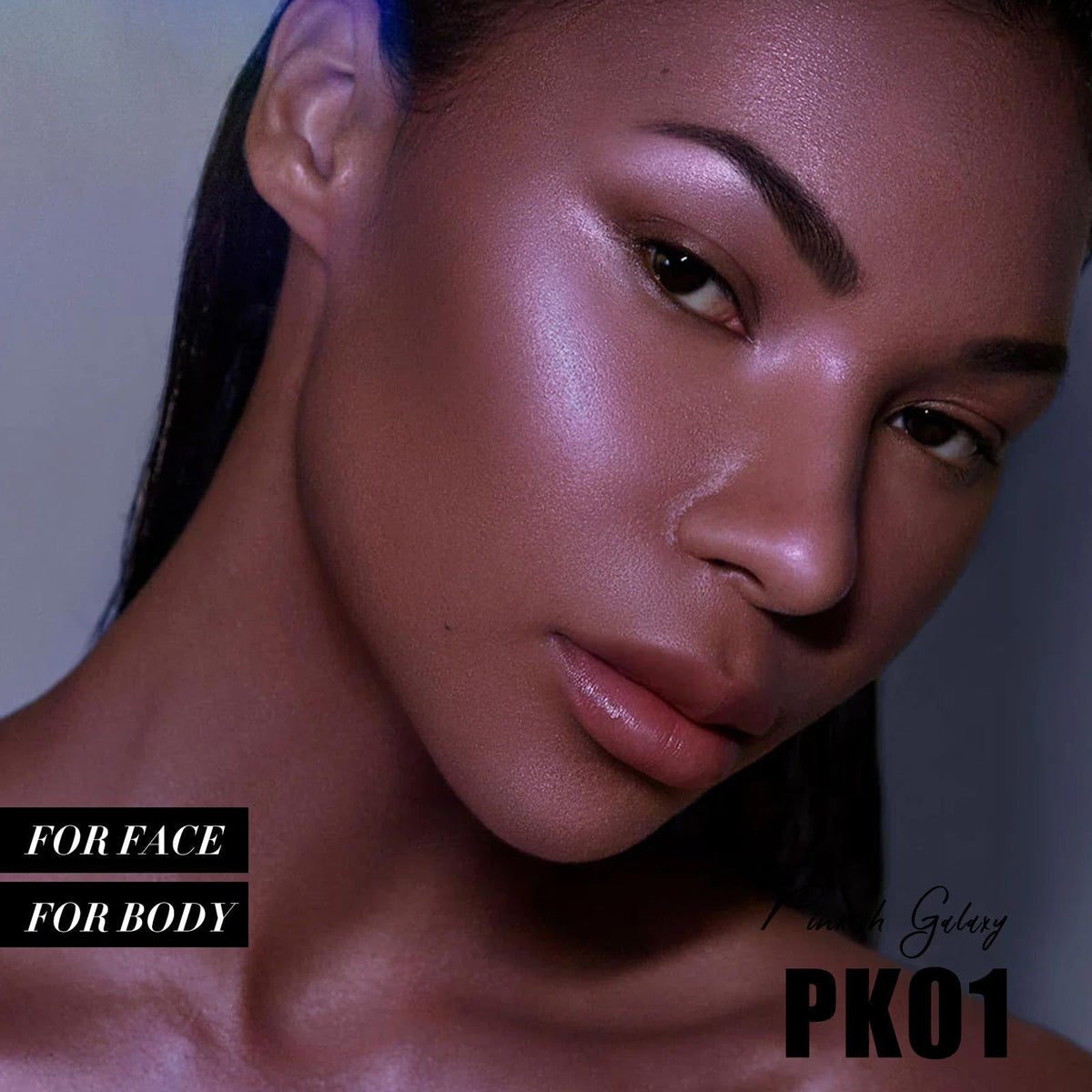 FOCALLURE open pan revealing three blendable pink shades for custom glow