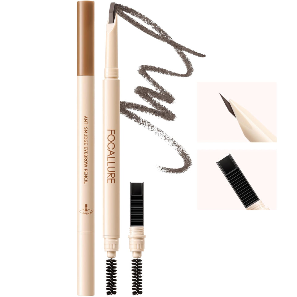 FOCALLURE pencil front view showing dual-ended design and cap benefit