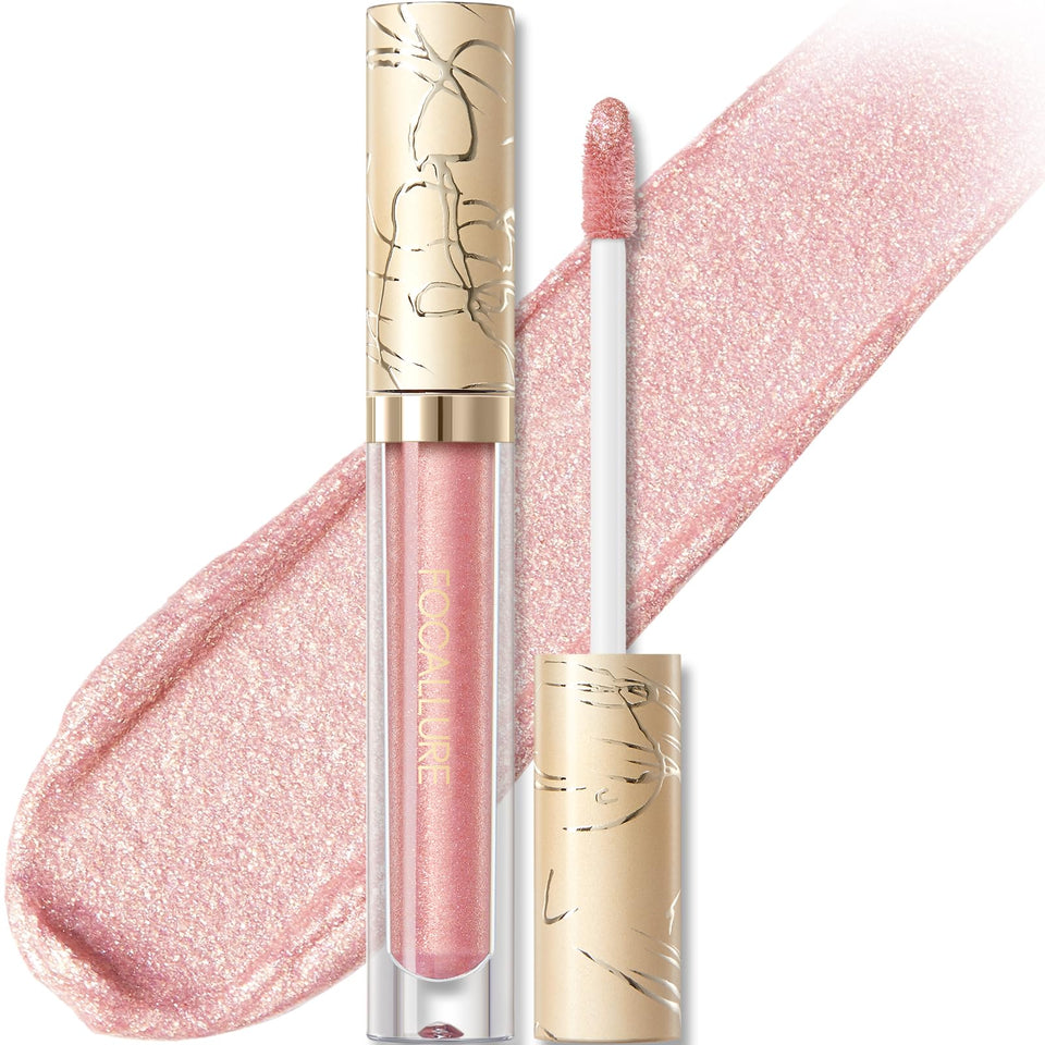 FOCALLURE PK03 front tube showing metallic pink finish for bold color
