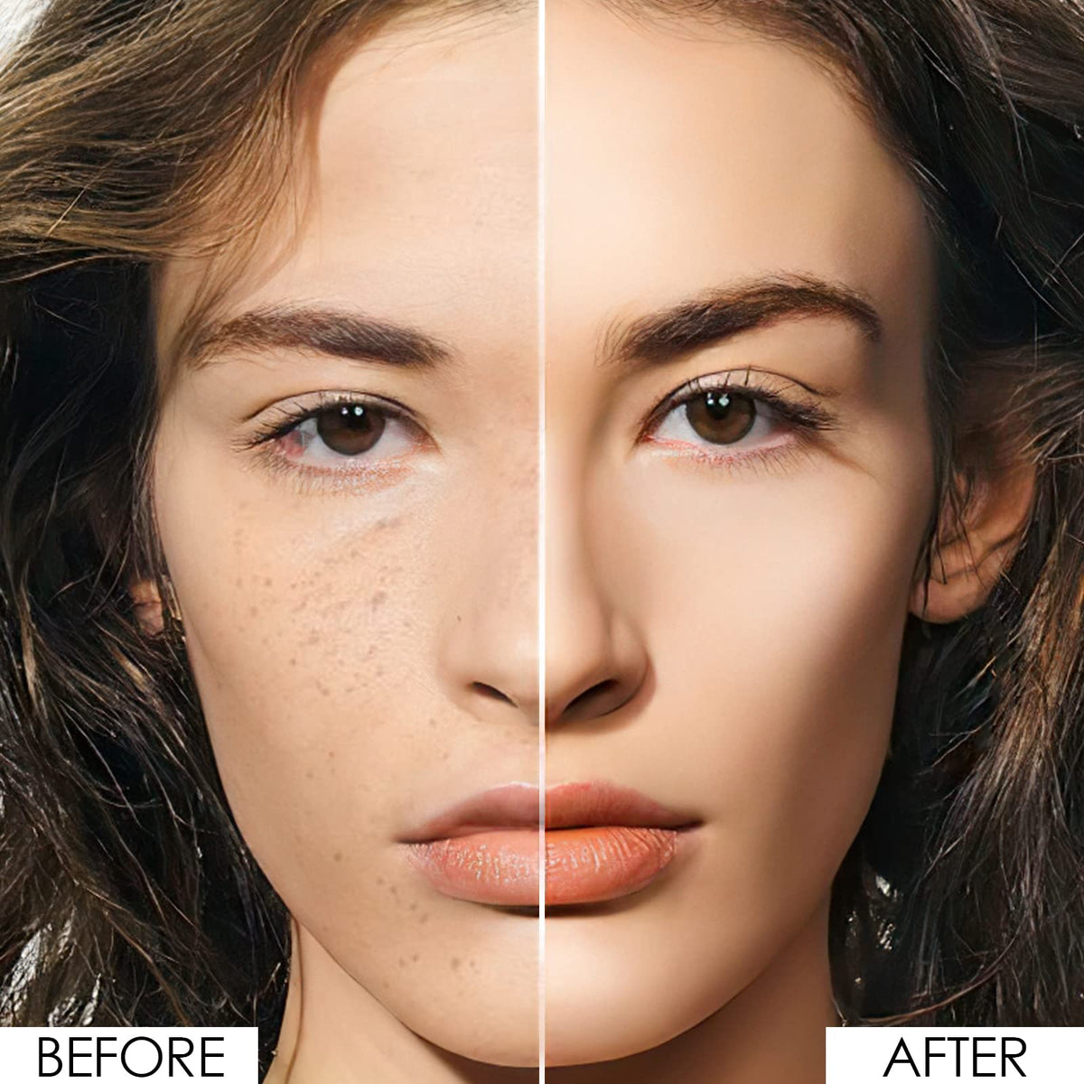 FOCALLURE powder texture close-up revealing fine-milled finish and smooth application