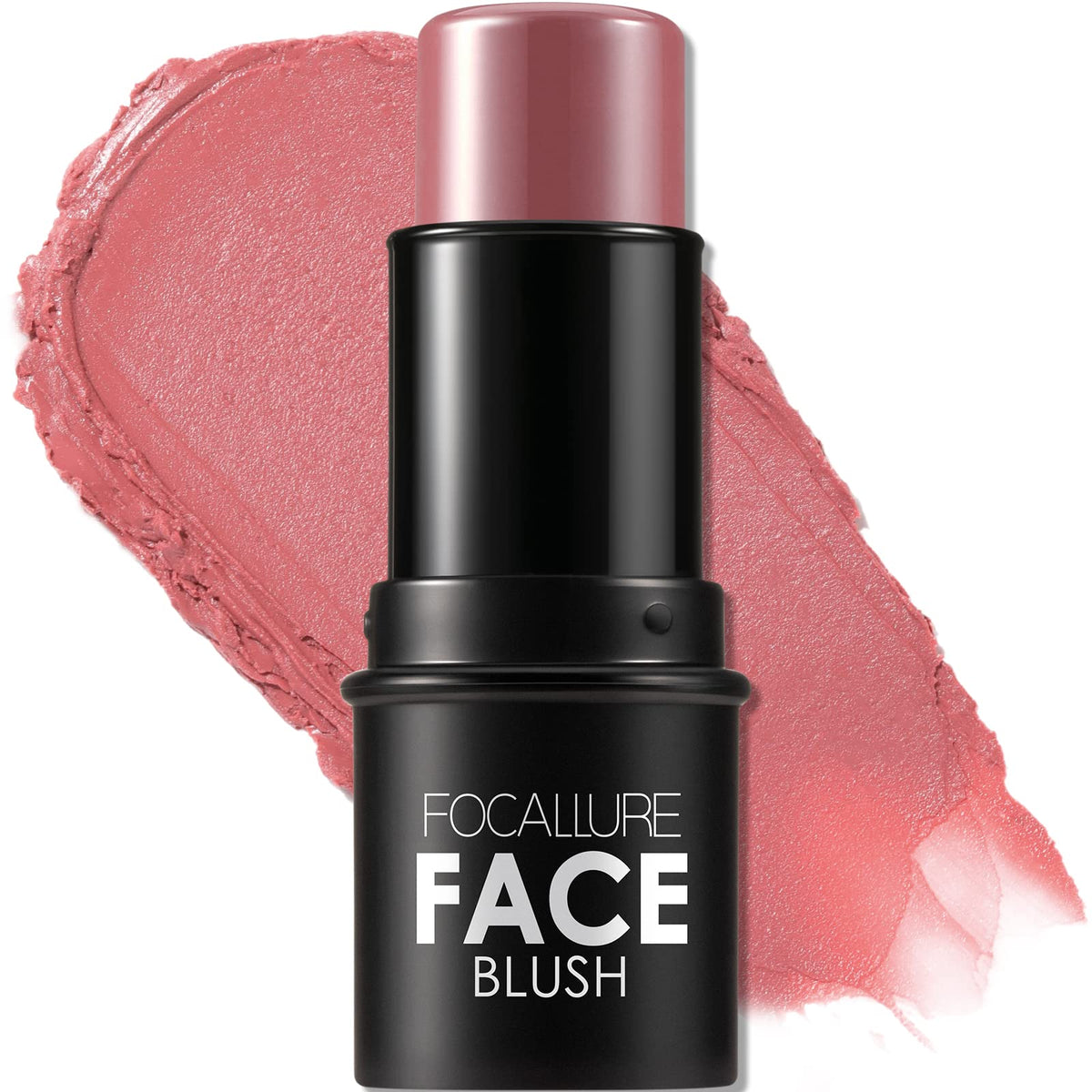 FOCALLURE Rose Marble front packaging showing sleek stick and label, easy travel-friendly
