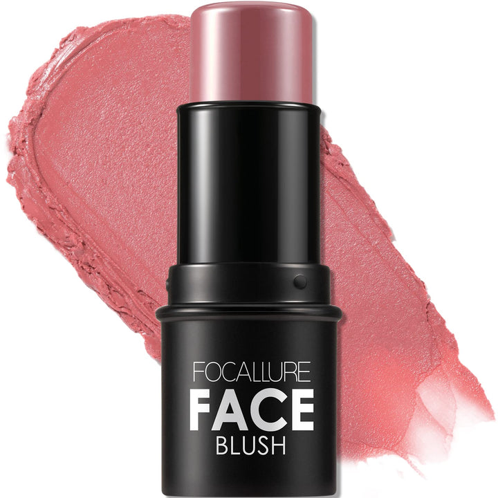 FOCALLURE Rose Marble front packaging showing sleek stick and label, easy travel-friendly