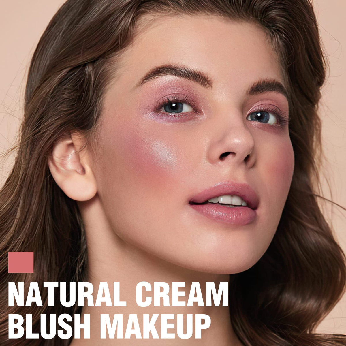 FOCALLURE Rose Marble close-up of creamy stick texture, smooth blendable formula benefit