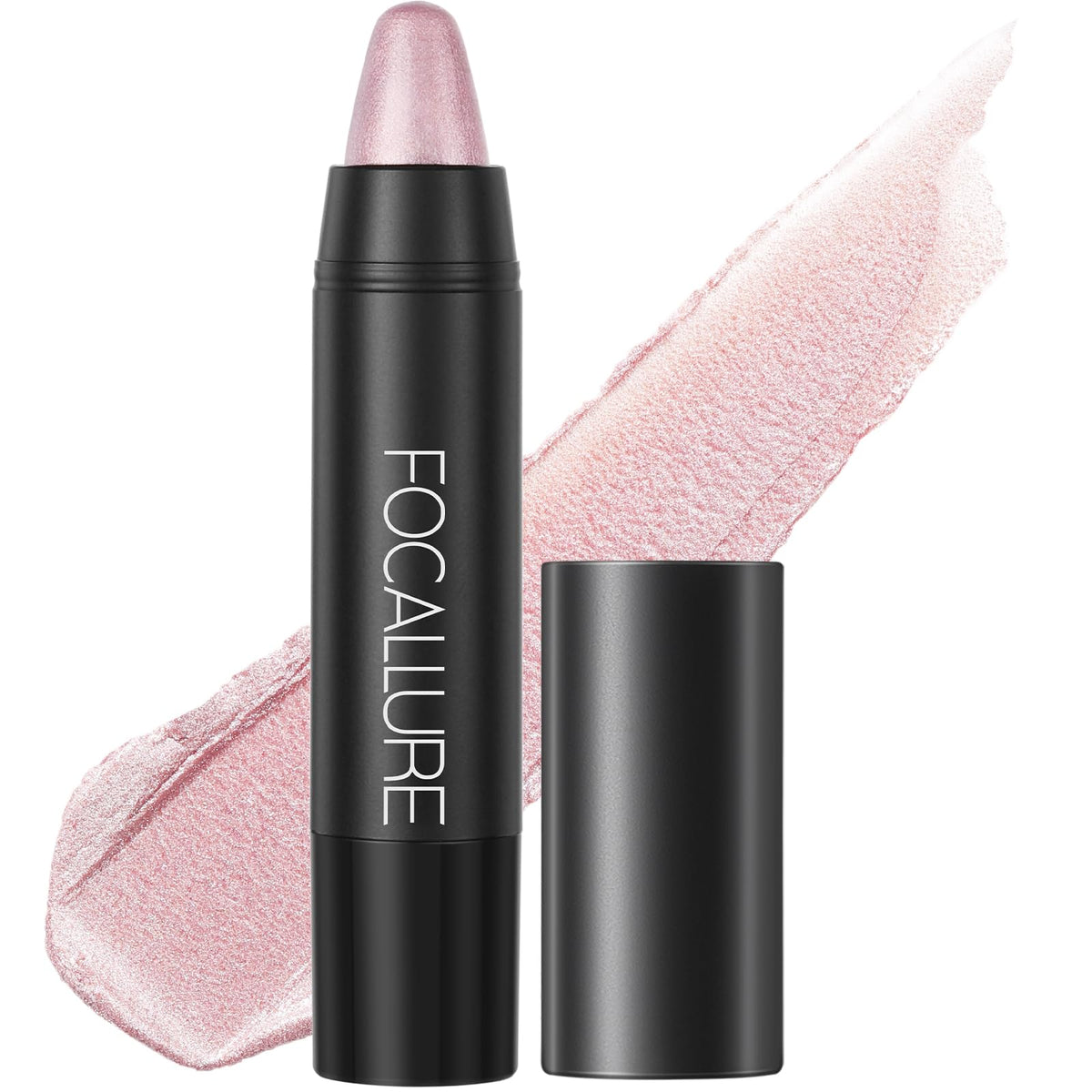 focallure front view of Salt Lake lip crayon showing sleek packaging and color
