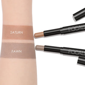 FOCALLURE finished smoky brown eye look for day-to-night wear