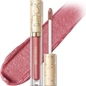 FOCALLURE Sugar Bomb front packaging showing bottle and color, clear shade preview