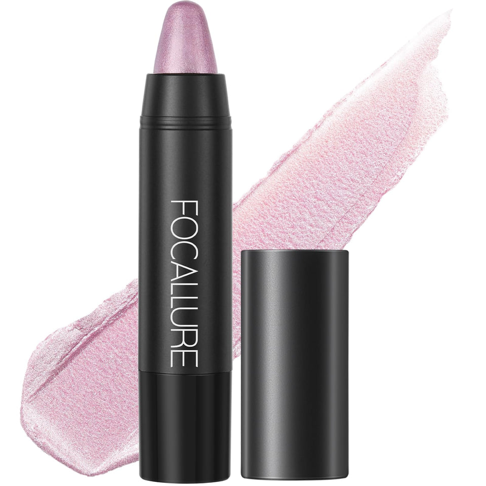 FOCALLURE front packaging showing sleek crayon design and shade name benefits portability