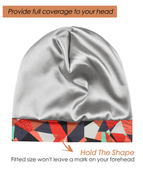 FocusCare satin lining closeup highlighting smooth interior to reduce frizz