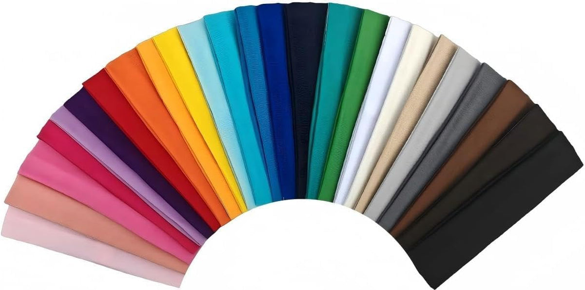 FODALUN front packaging showing 25 headbands and clear color variety benefit
