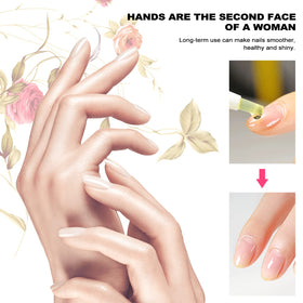 Fokostar pen applied to cuticle showing targeted hydration benefit