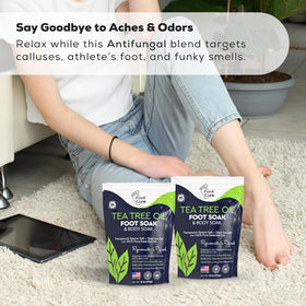 FOOT CURE before and after softening calluses visible improvement
