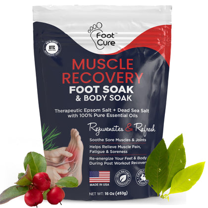 FOOT CURE jar front label showing lavender scent and calming benefits