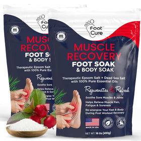 FOOT CURE front packaging showing product and benefits
