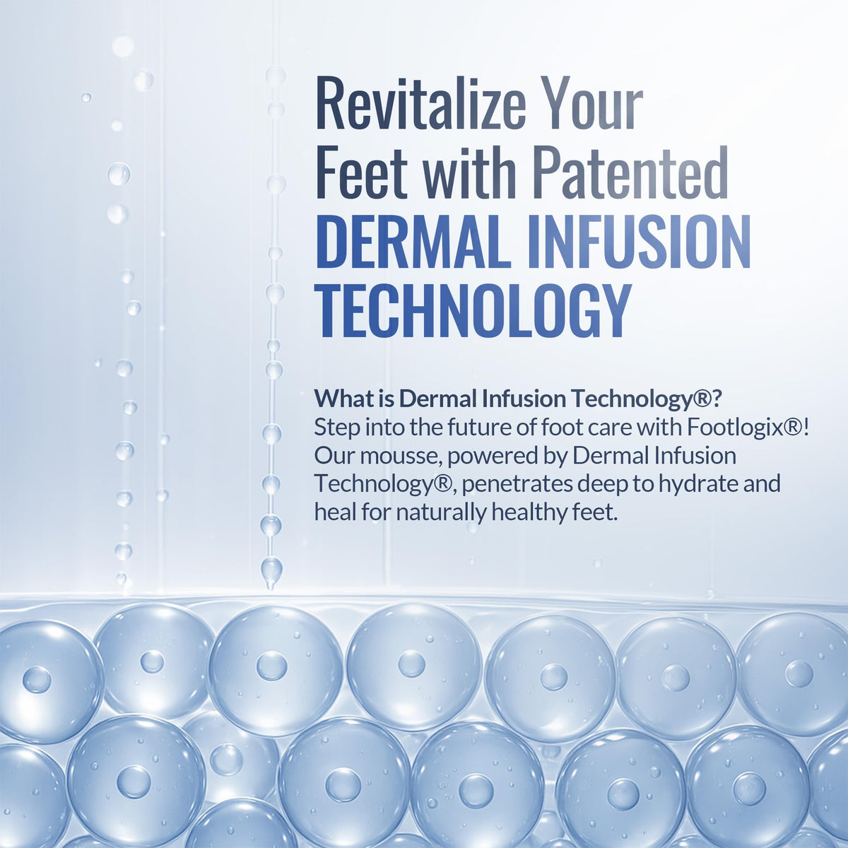 FOOTLOGIX before and after heels demonstrating visible improvement