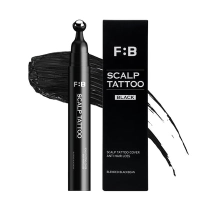 FORBEAUT front packaging showing scalp tattoo roller and natural finish benefit
