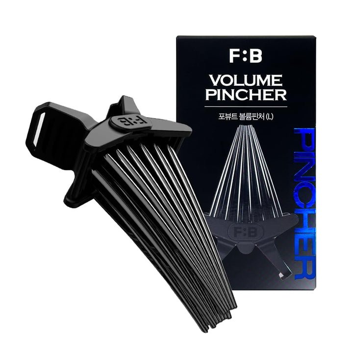 FOR: BEAUT Volume Pincher front view showing pins and grip for instant root lift