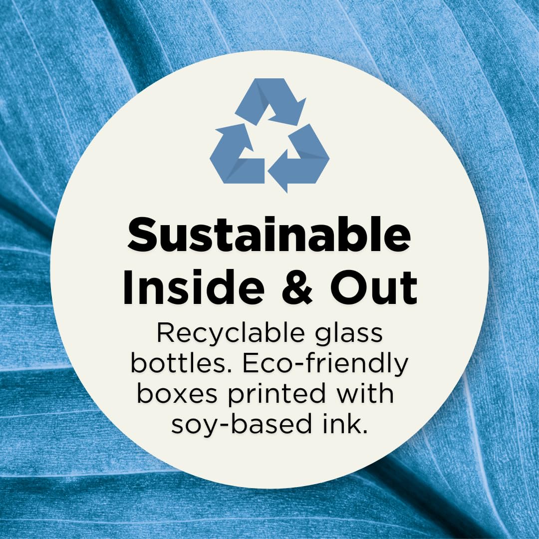 Forces of Nature before and after spot use showing reduced redness and size