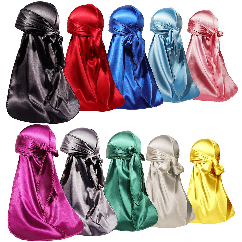 ForceWave front packaging showing ten durable durags and clear variety benefit
