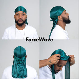 ForceWave long-tail detail showing 43-inch tail for secure wraps and hold
