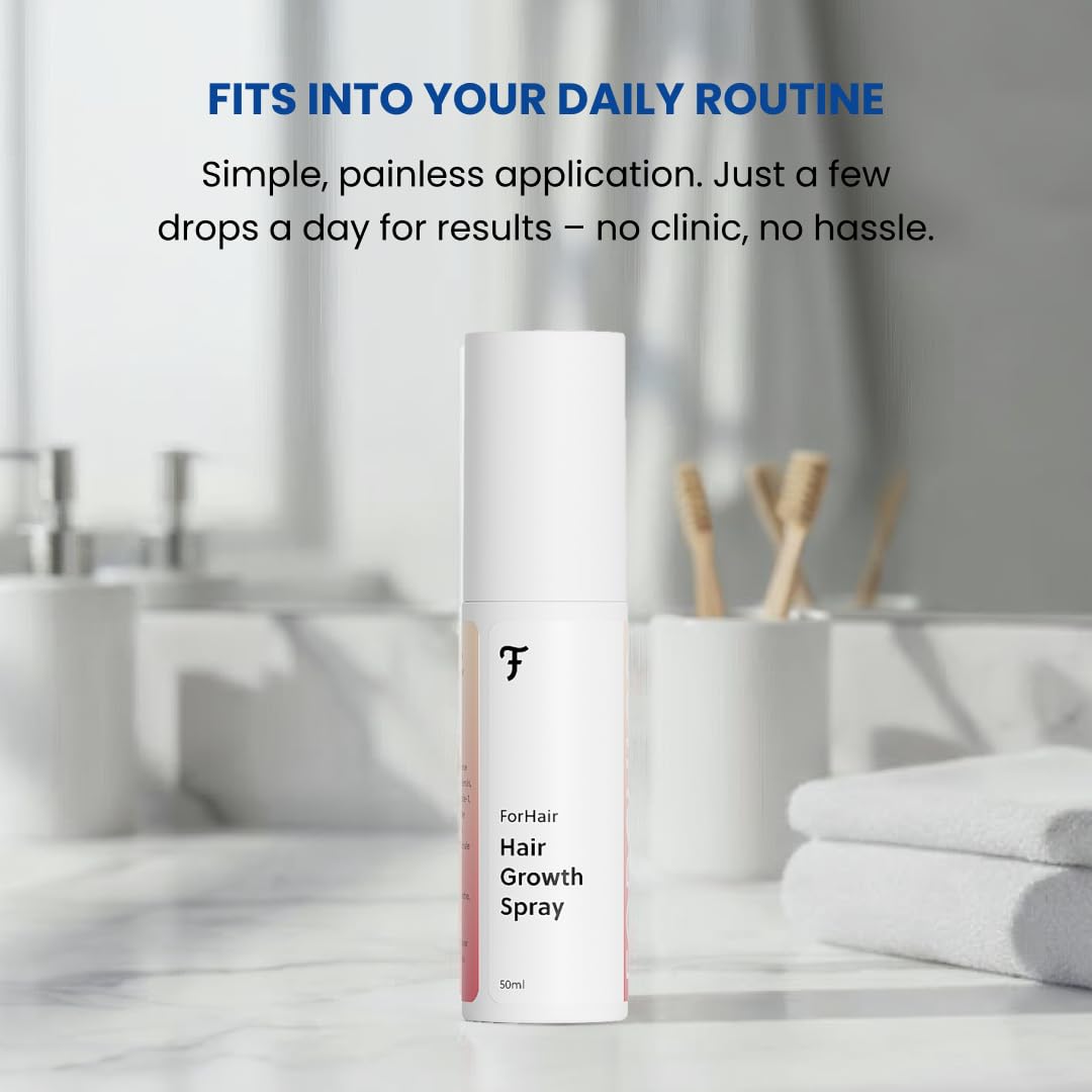 Forchics ForHair label and ingredient panel, shows transparent formula details for confidence