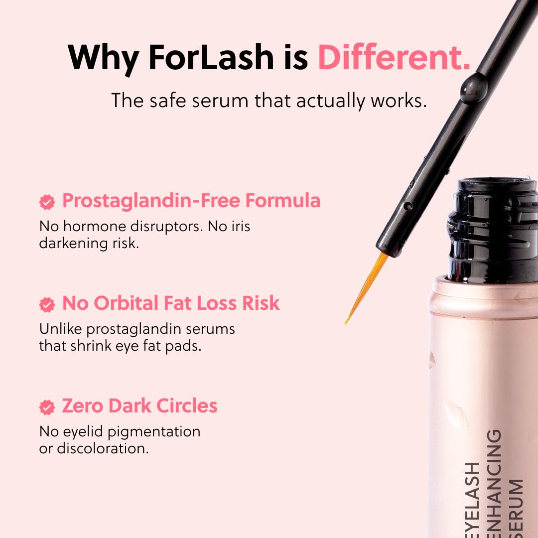 ForChics serum texture drop on fingertip, illustrating lightweight conditioning benefit