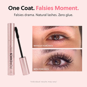 ForChics wand brush closeup delivering clump-free application and precise coating