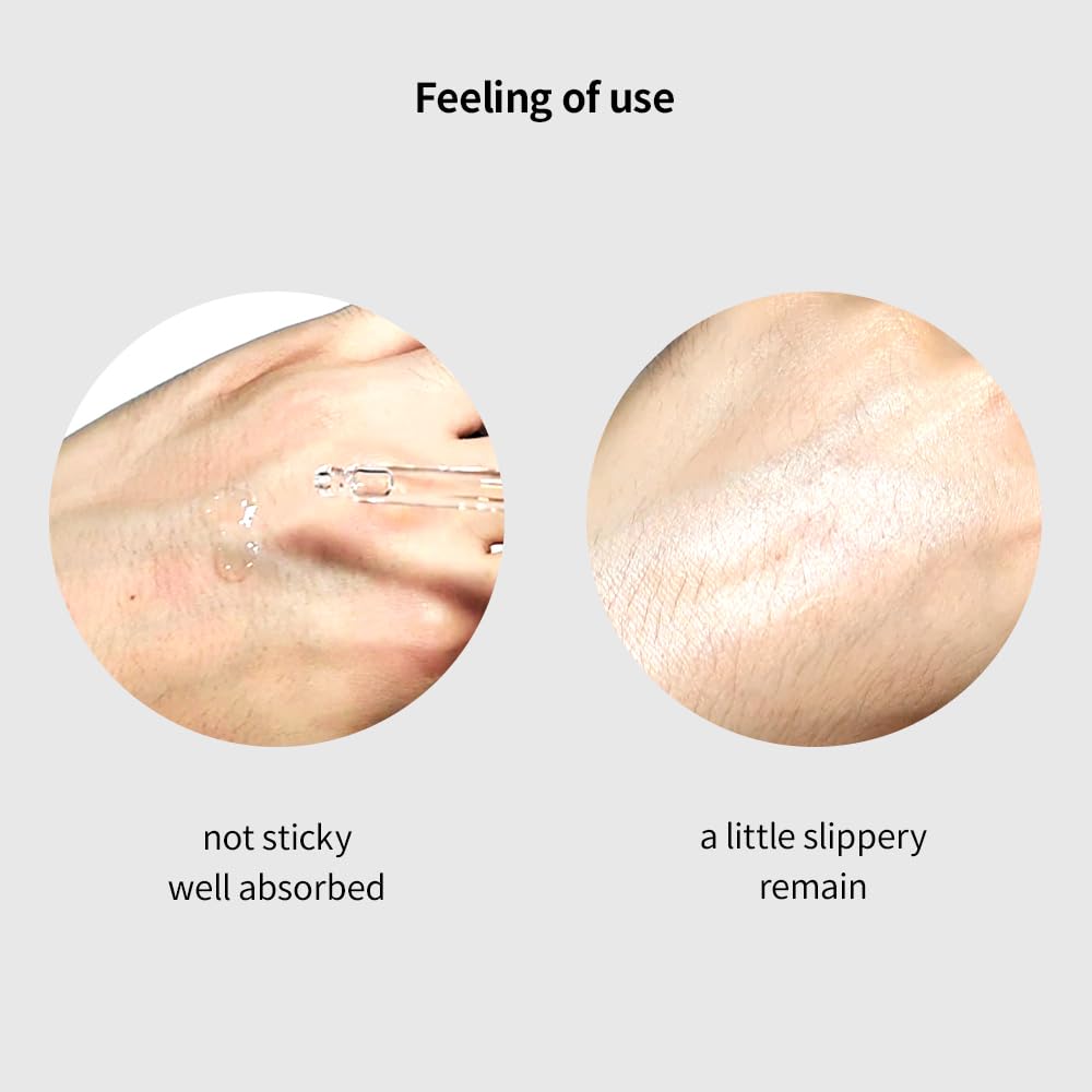 FOREST OF THE BORGES'S applying serum to cheek for targeted contour and nourishment