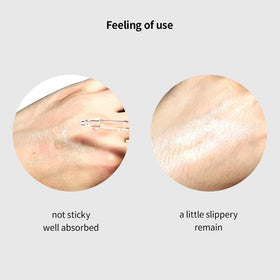FOREST OF THE BORGES'S applying serum to cheek for targeted contour and nourishment