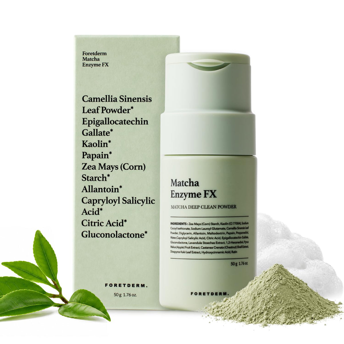 FORETDERM front jar showing clean packaging and brand clarity
