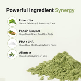 FORETDERM scoop and powder ready to mix showing easy dispensing