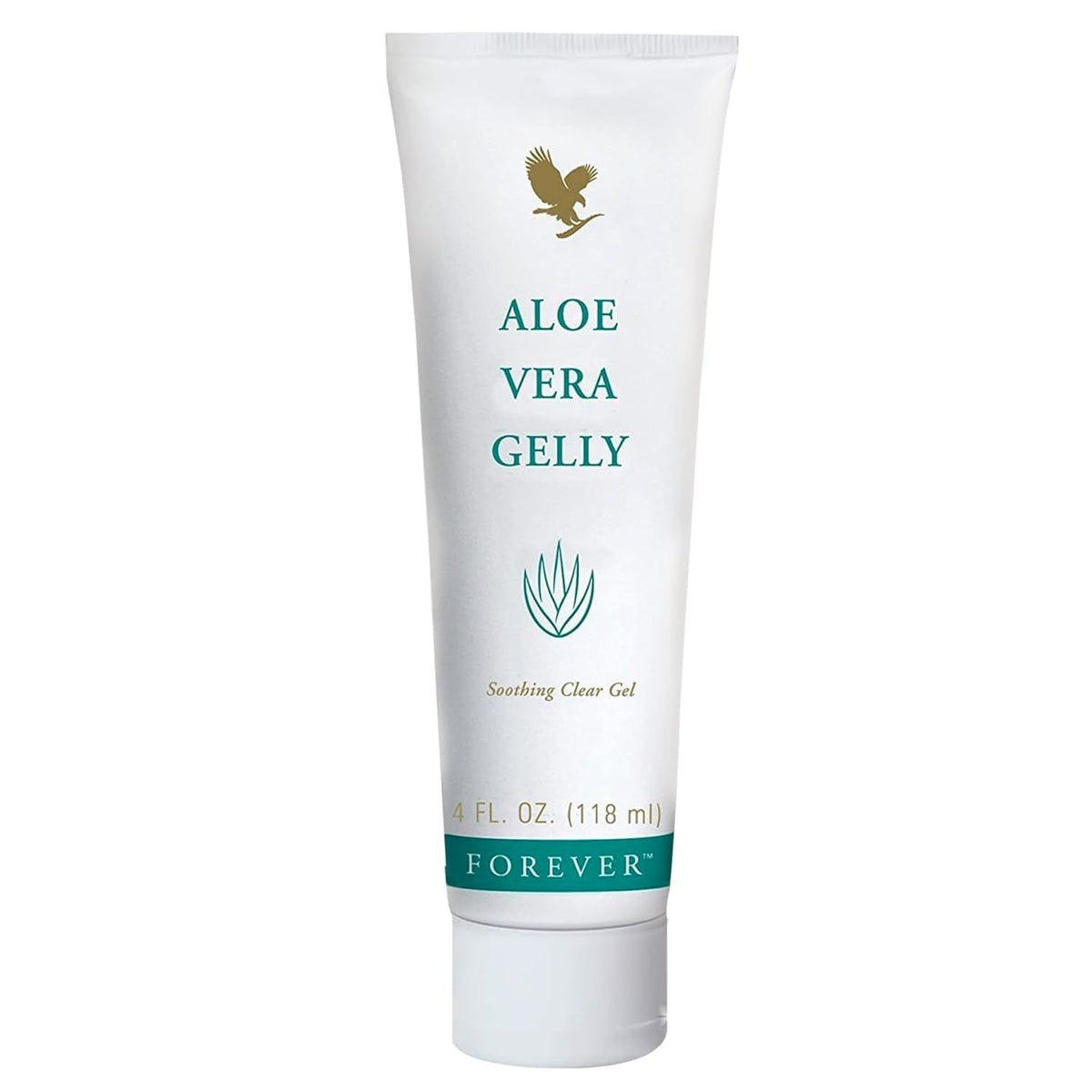 Forever Living front jar image showing clear aloe gel for quick hydration