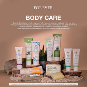 Forever Living aloe lips inside a bag for on-the-go protection and convenience
