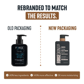Forge Skin texture close-up highlighting creamy hydrating lather