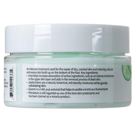 ForPro applied on heel demonstrating targeted treatment for cracked areas
