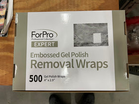ForPro discarded wrap showing hygienic single-use disposal