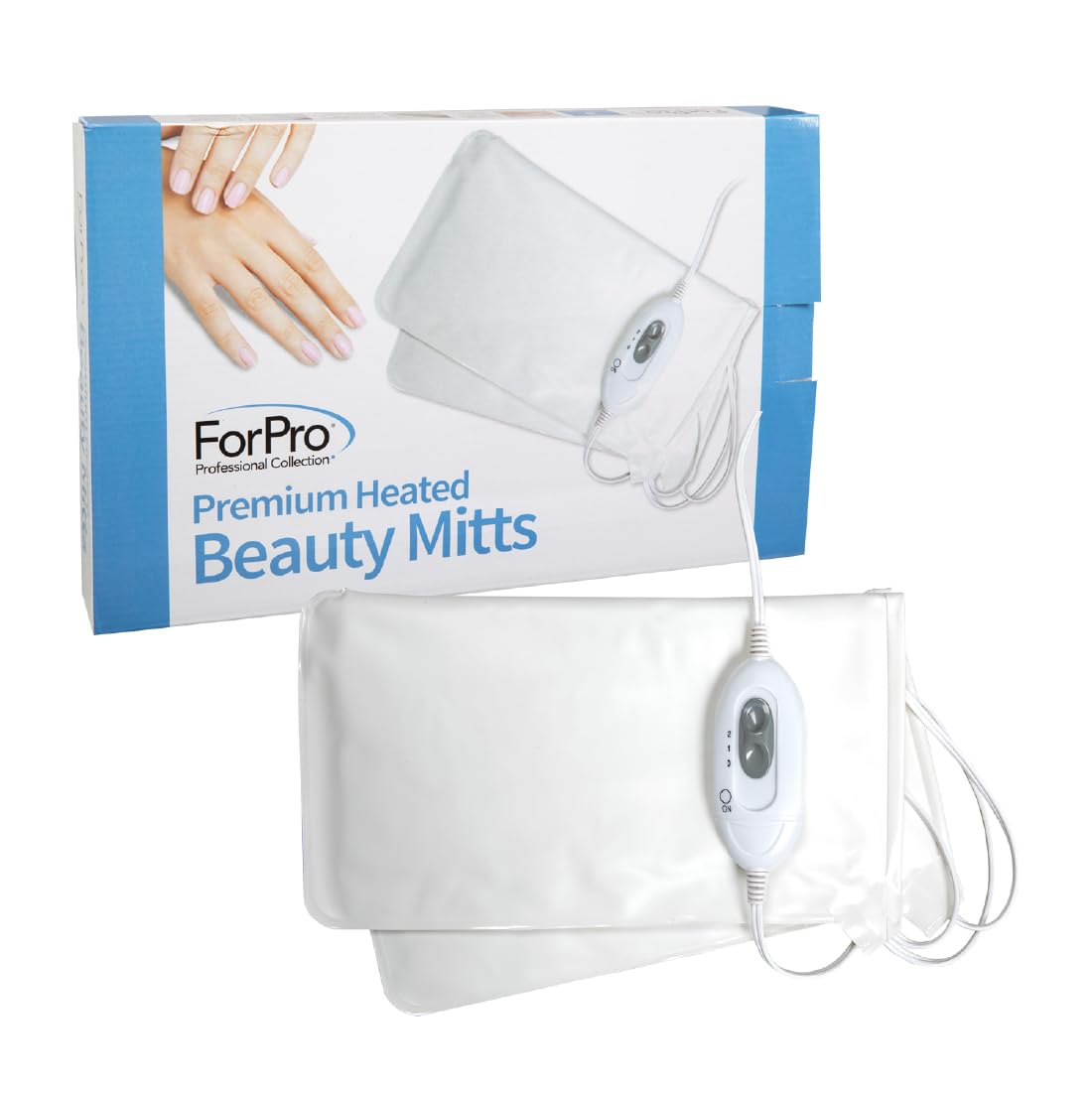 ForPro heated mitts close texture shot highlighting soft fabric benefit