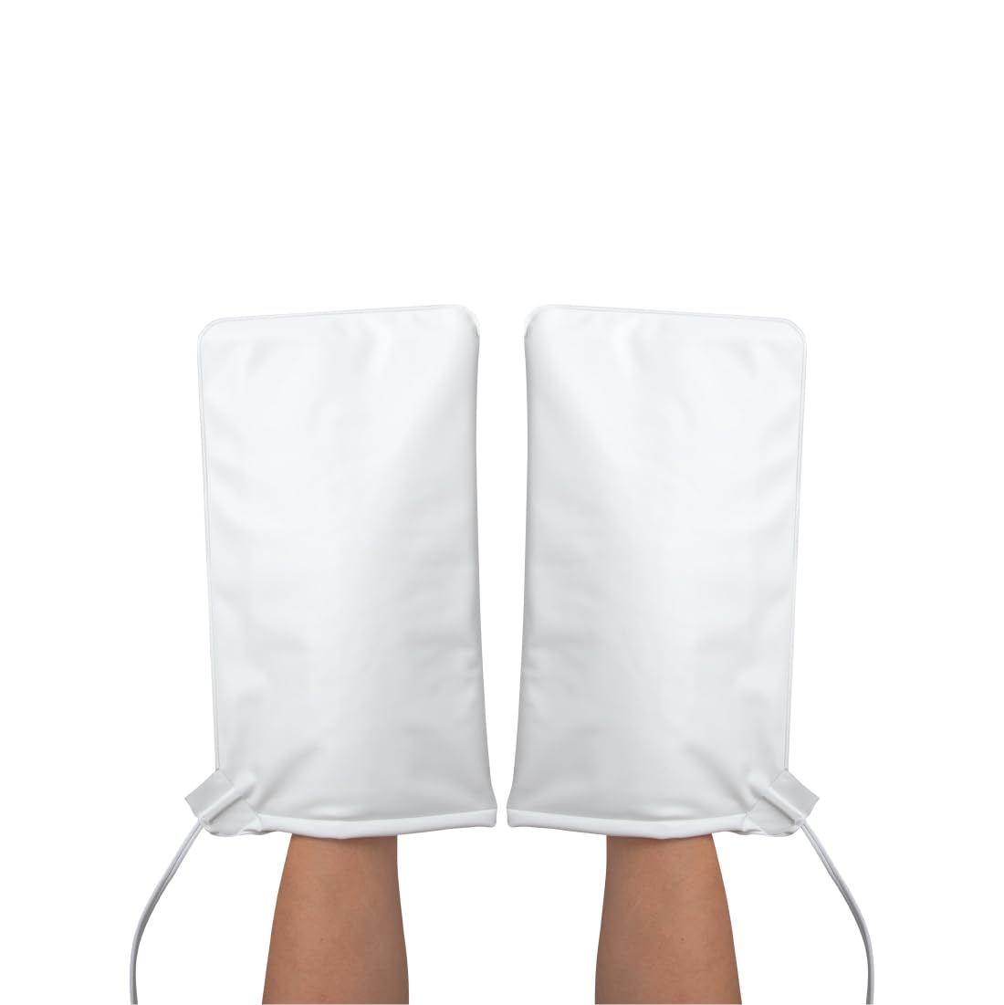 ForPro heated mitts front view showing full mitts and sizing benefit