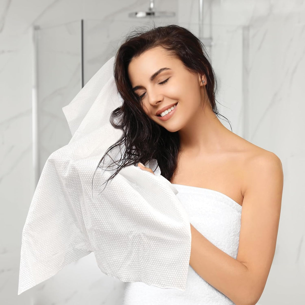 ForPro in-salon use on a stylist protecting client clothing