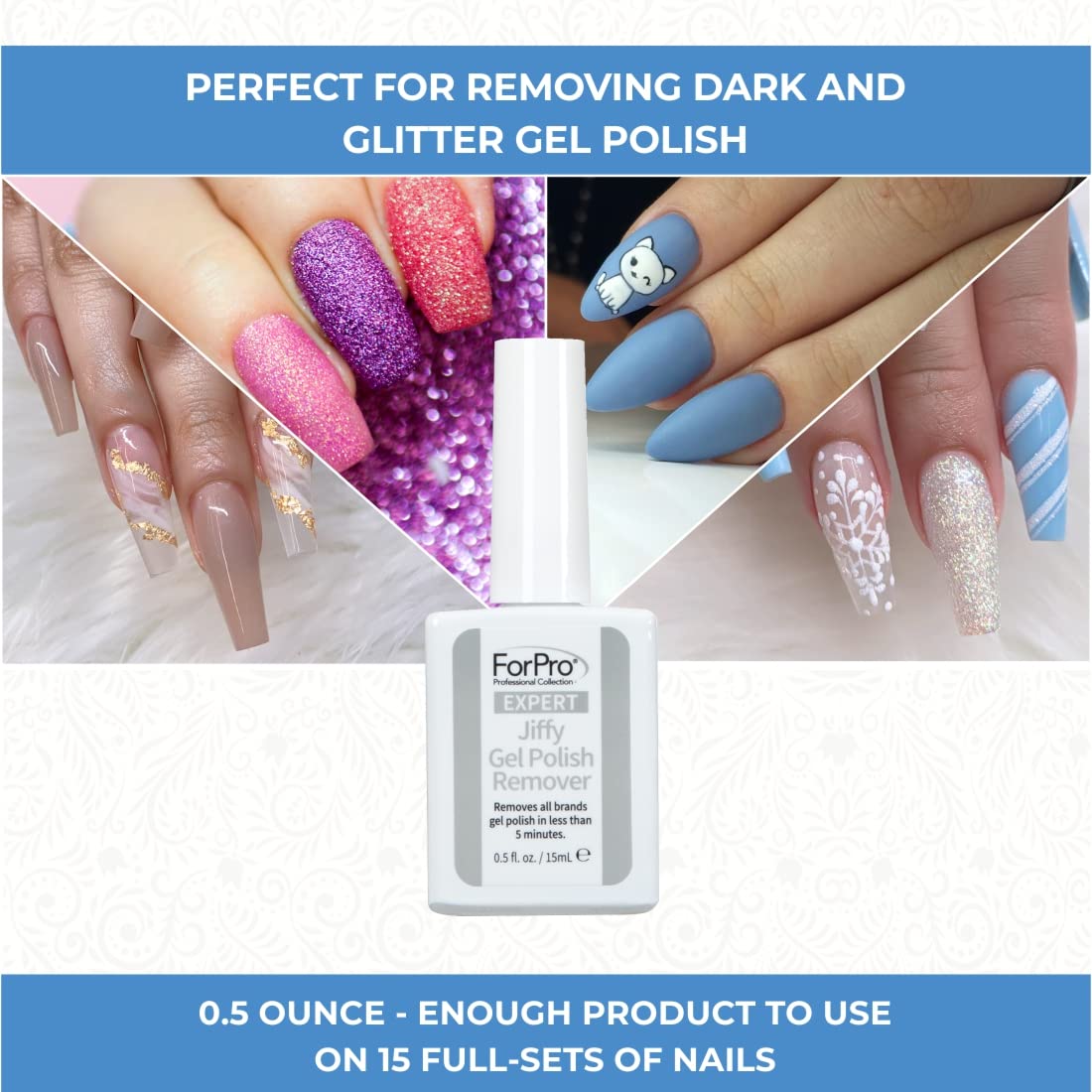 ForPro bottle on salon station conveying professional speed and convenience