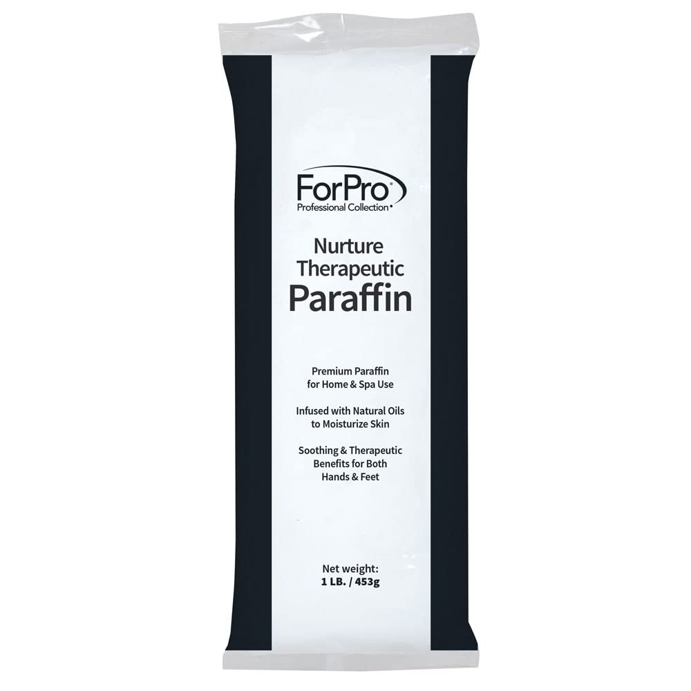 ForPro Nurture melted paraffin pool in a bath showing smooth liquid and fast melting benefit