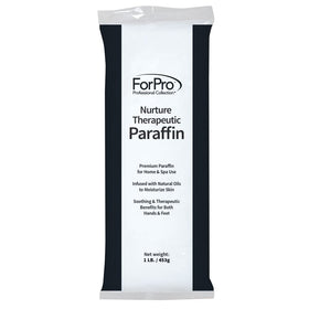 ForPro Nurture melted paraffin pool in a bath showing smooth liquid and fast melting benefit