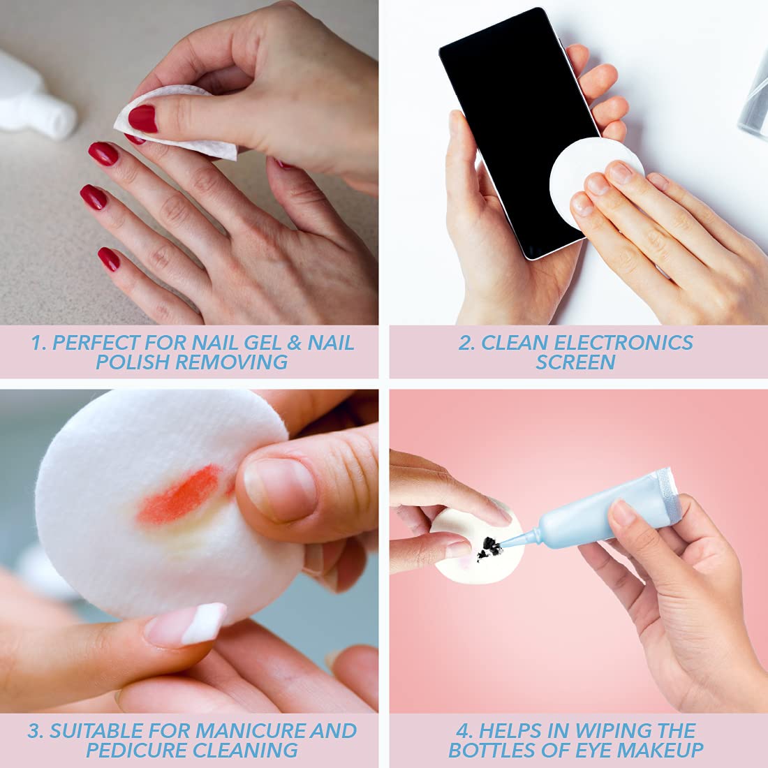 ForPro wipes in a salon setting showing fast polish removal and professional use