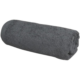 ForPro towel held in hand for size comparison showing compact, quick-dry benefit