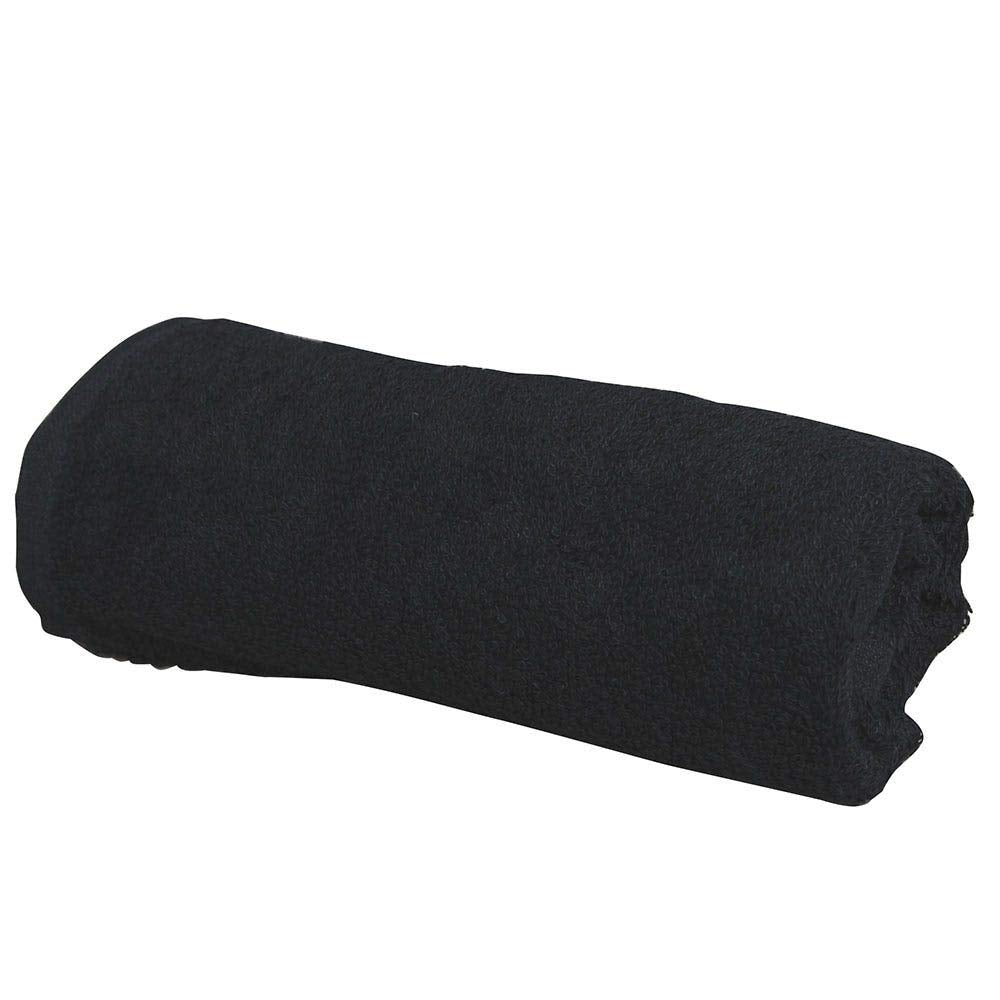 ForPro hand holding towel for scale showing compact size and quick absorbency