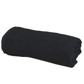 ForPro hand holding towel for scale showing compact size and quick absorbency