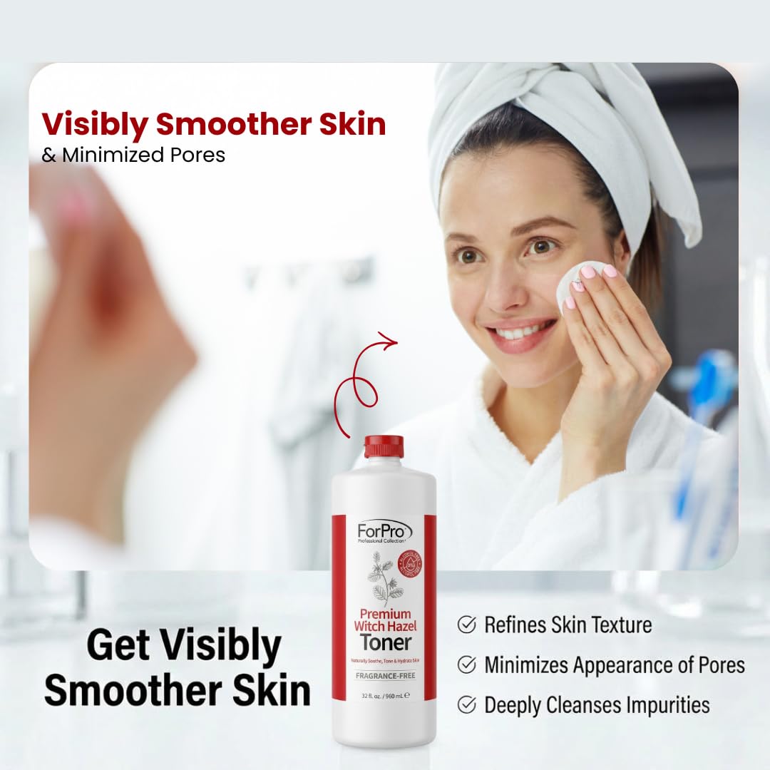 ForPro bottle on bathroom counter promoting daily routine ease