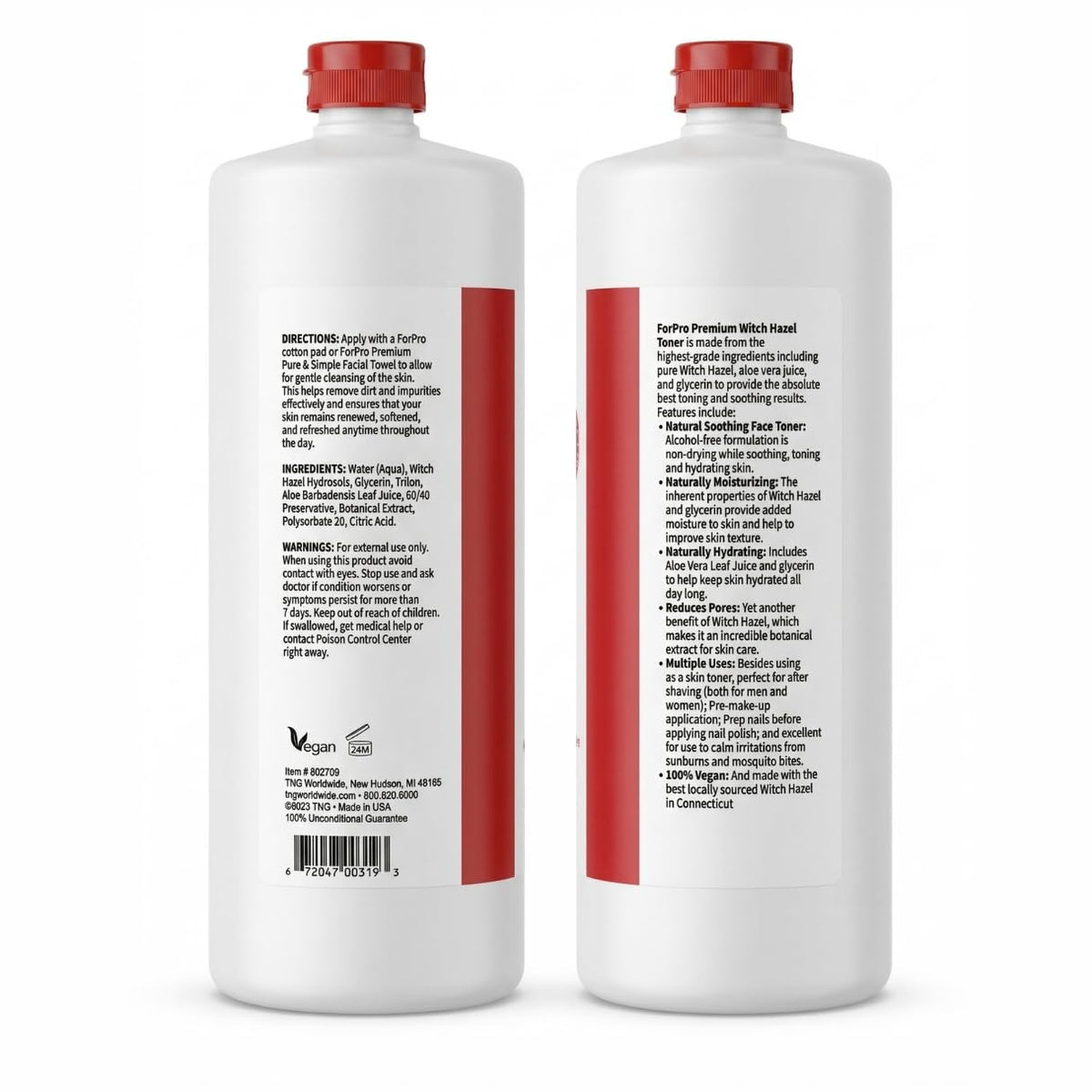 ForPro pouring liquid texture demonstrating lightweight hydration